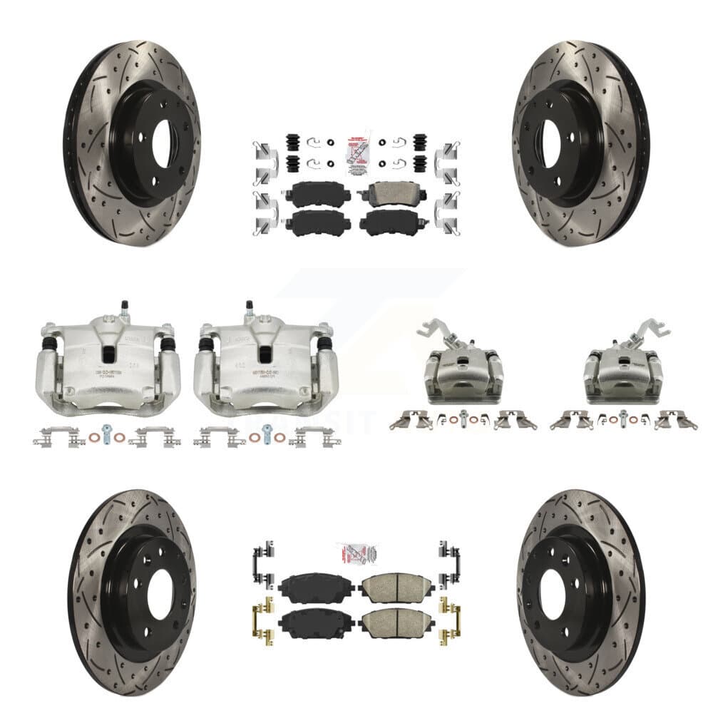 Transit Auto - KCD-100754N - Front and Rear Disc Brake Kits image 1