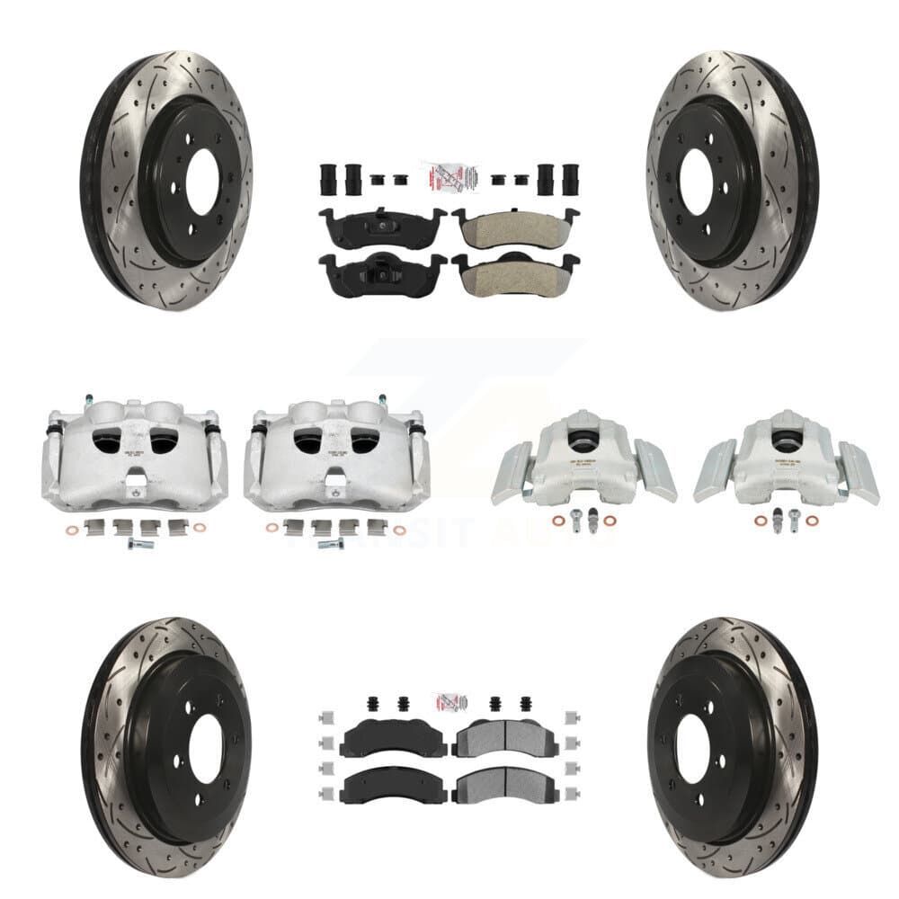 Transit Auto - KCD-100758N - Front and Rear Disc Brake Kits image 1