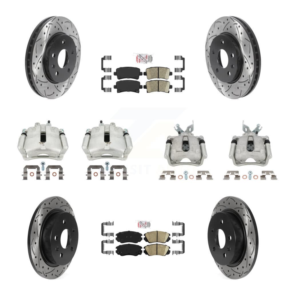 Transit Auto - KCD-100763N - Front and Rear Disc Brake Kits image 1