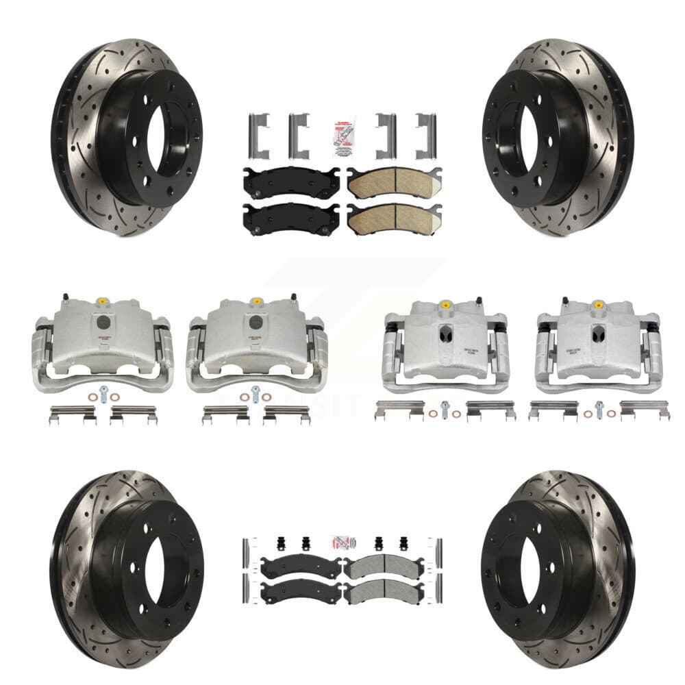 Transit Auto - KCD-100789N - Front and Rear Disc Brake Kits image 1