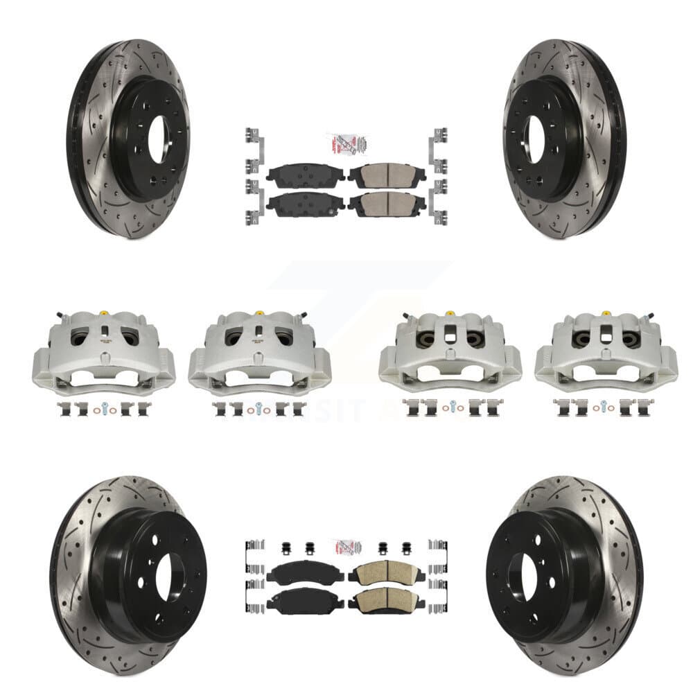Transit Auto - KCD-100830N - Front and Rear Disc Brake Kits image 1