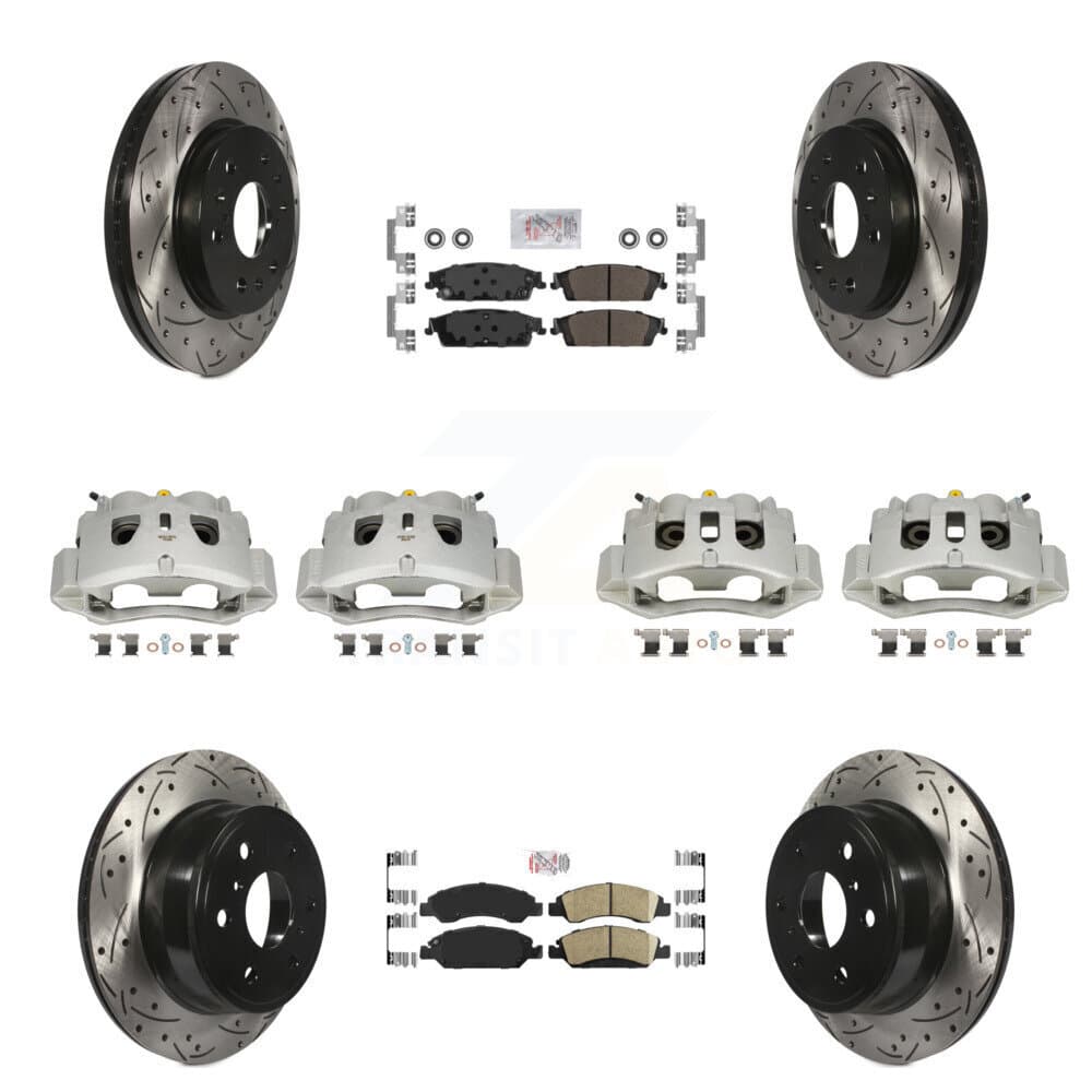 Transit Auto - KCD-100832N - Front and Rear Disc Brake Kits image 1