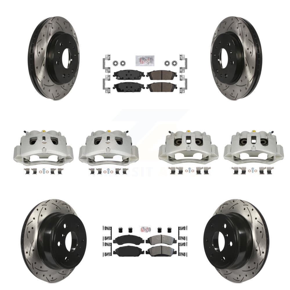 Transit Auto - KCD-100835N - Front and Rear Disc Brake Kits image 1