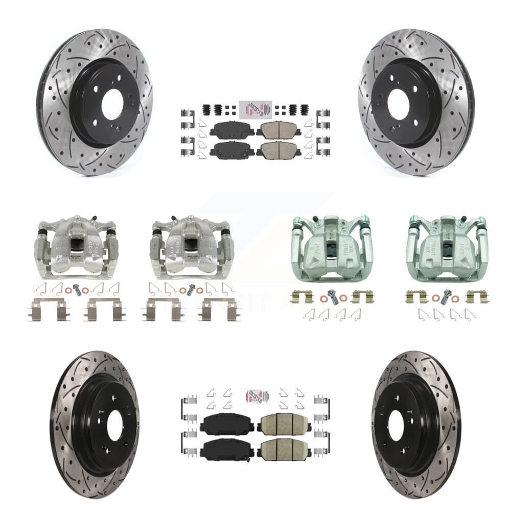 Transit Auto - KCD-100864N - Front and Rear Disc Brake Kits image 1