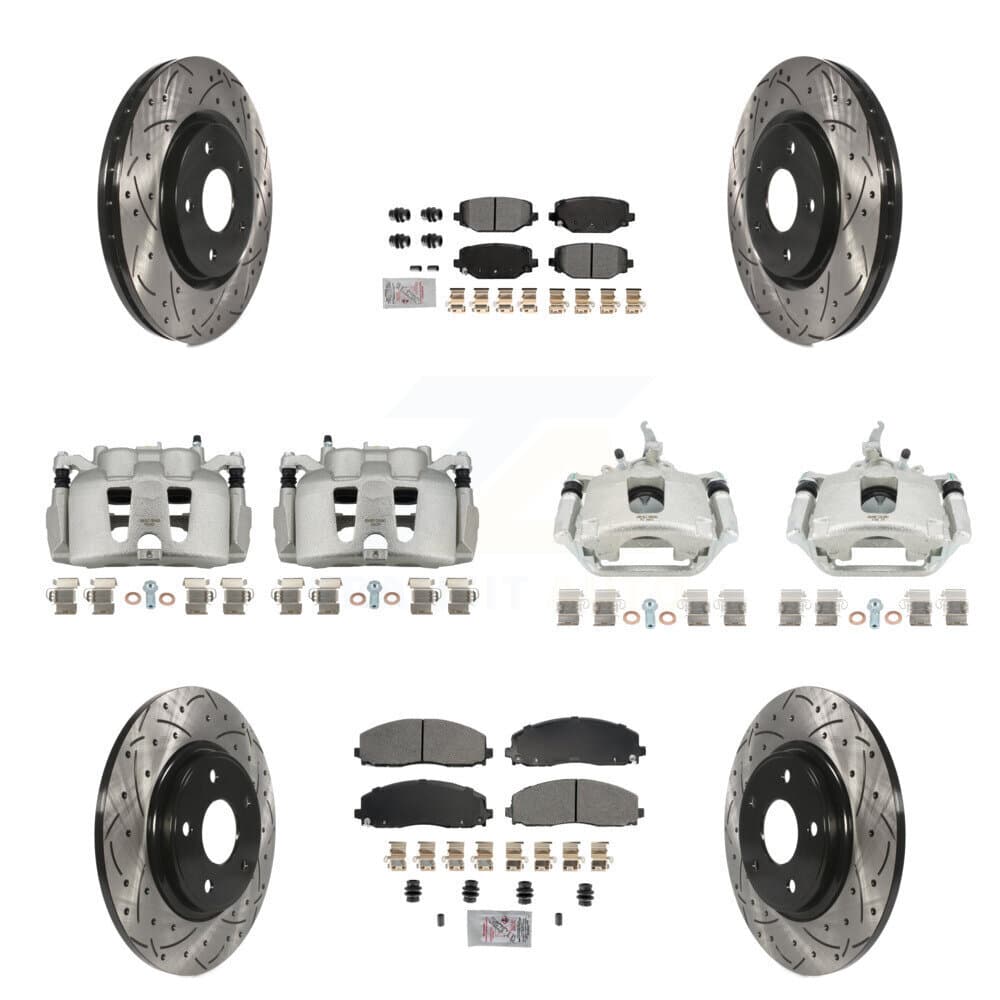 Transit Auto - KCD-100871N - Front and Rear Disc Brake Kits image 1