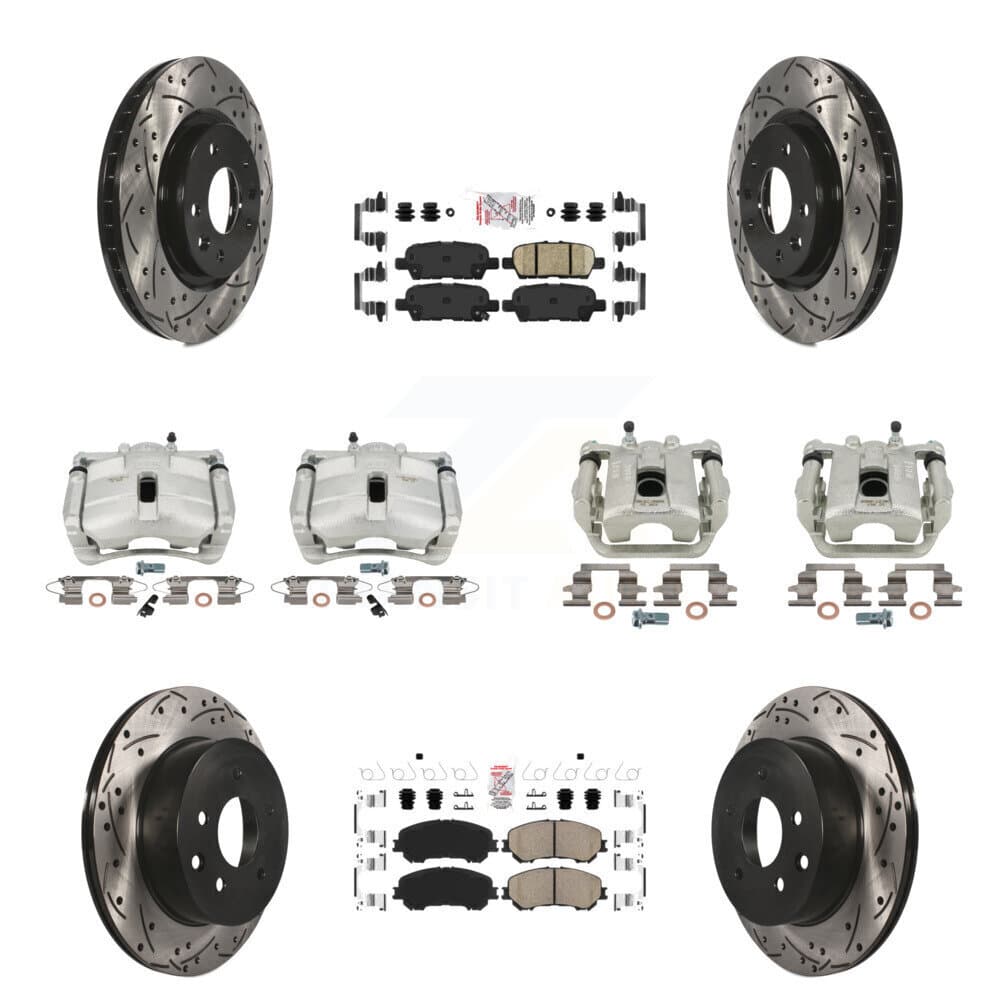 Transit Auto - KCD-100881N - Front and Rear Disc Brake Kits image 1