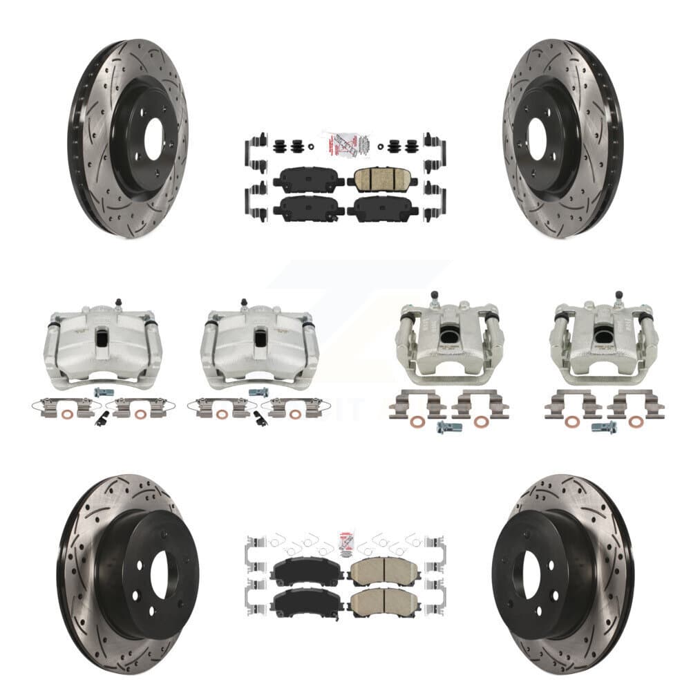 Transit Auto - KCD-100885N - Front and Rear Disc Brake Kits image 1