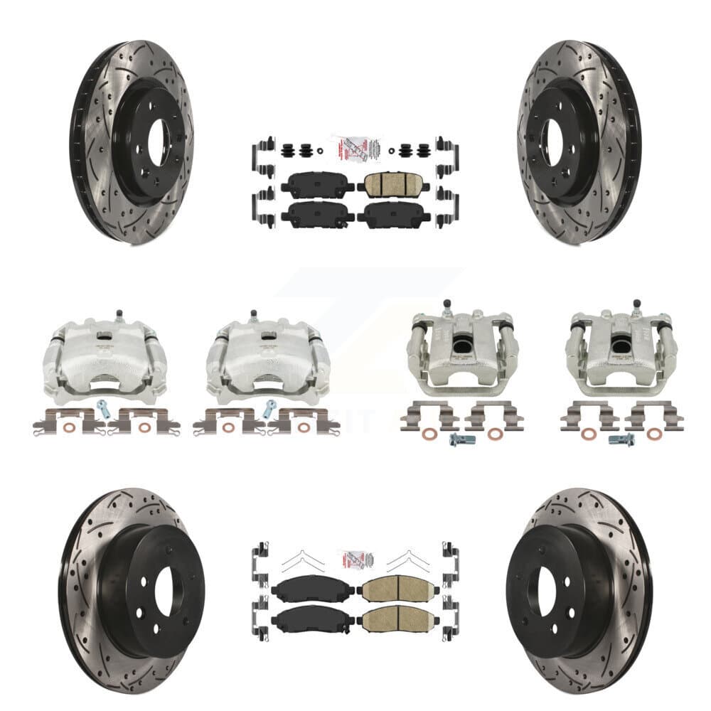 Transit Auto - KCD-100889N - Front and Rear Disc Brake Kits image 1