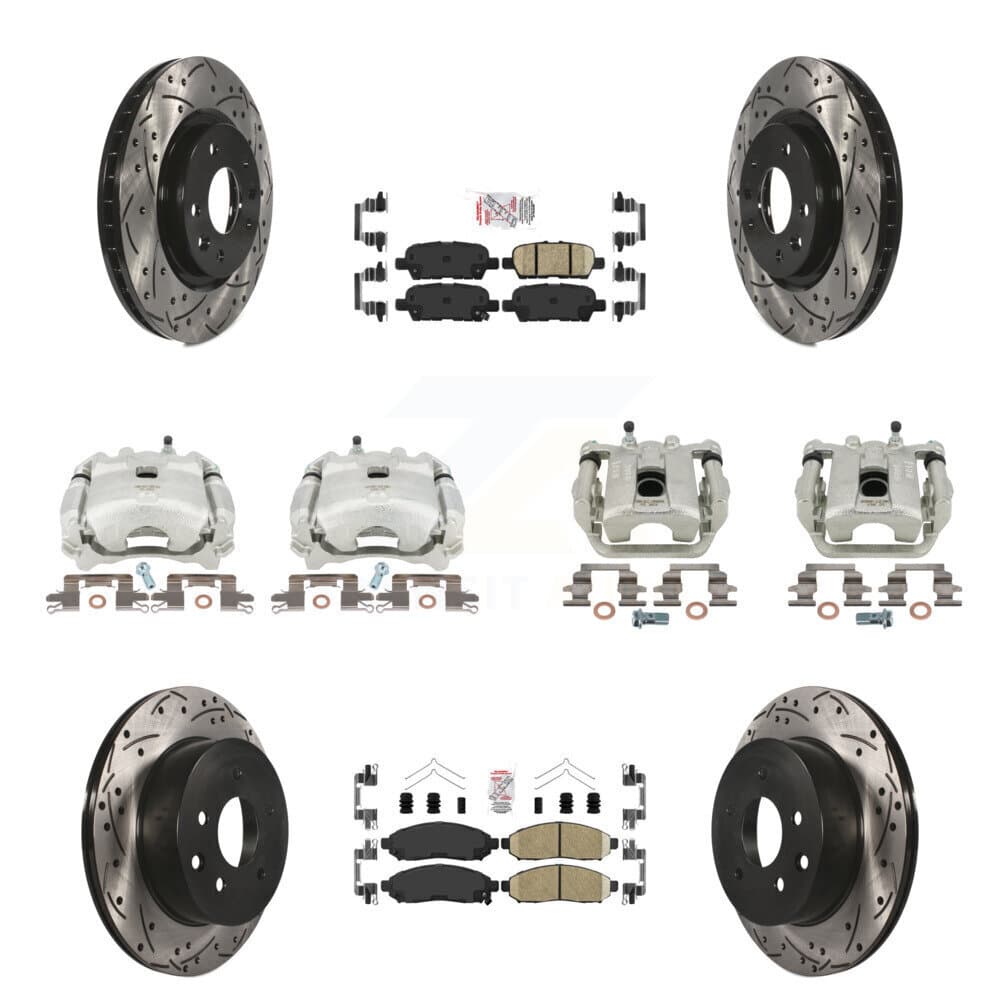 Transit Auto - KCD-100890N - Front and Rear Disc Brake Kits image 1