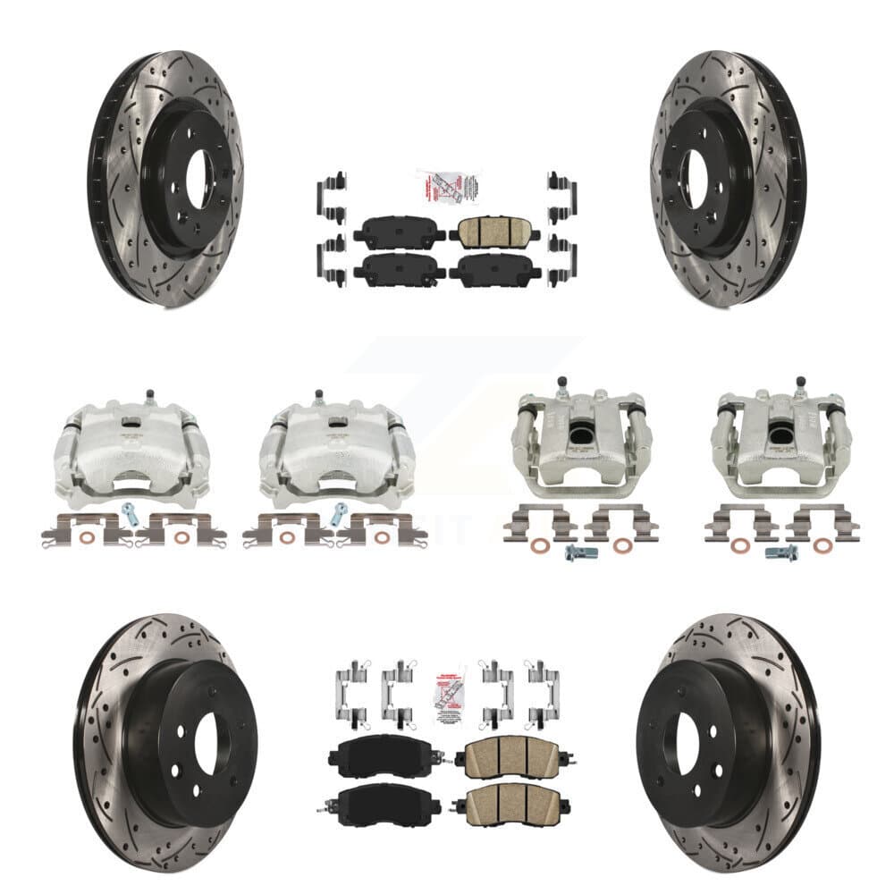 Transit Auto - KCD-100892N - Front and Rear Disc Brake Kits image 1