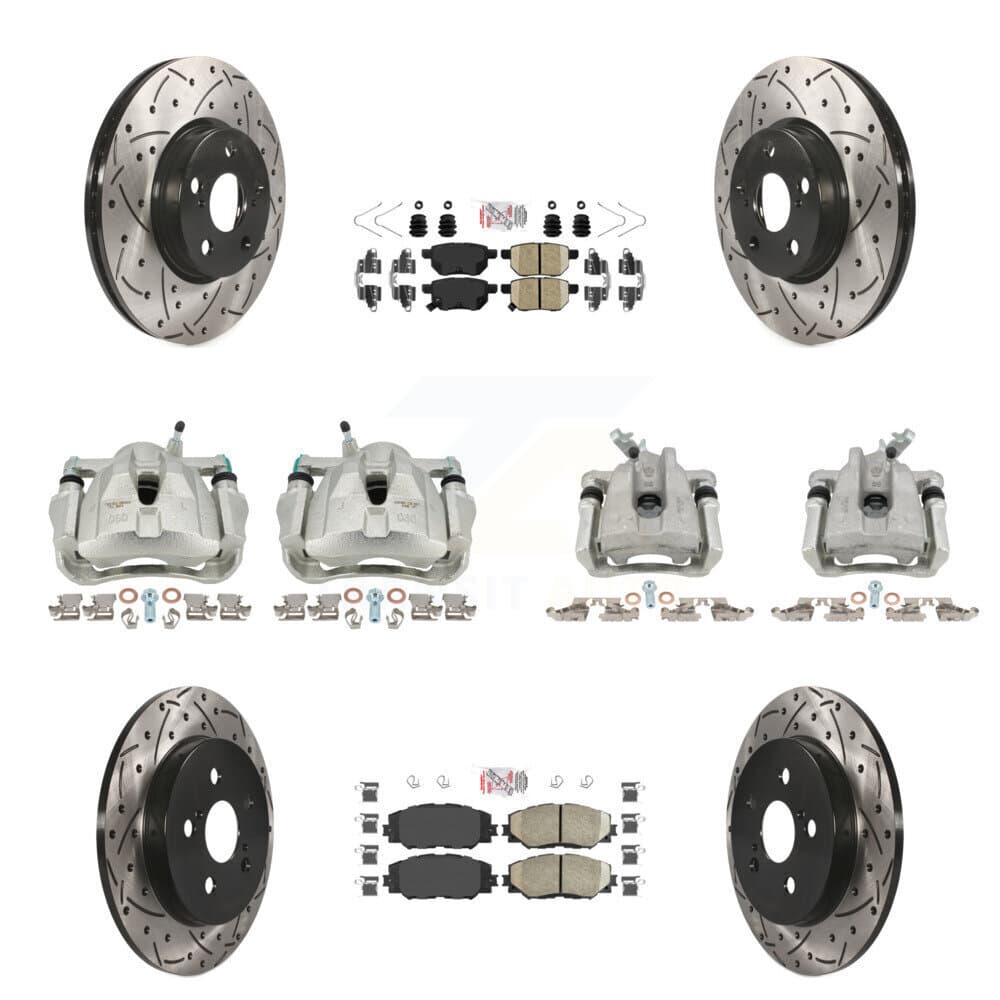 Transit Auto - KCD-100901N - Front and Rear Disc Brake Kits image 1