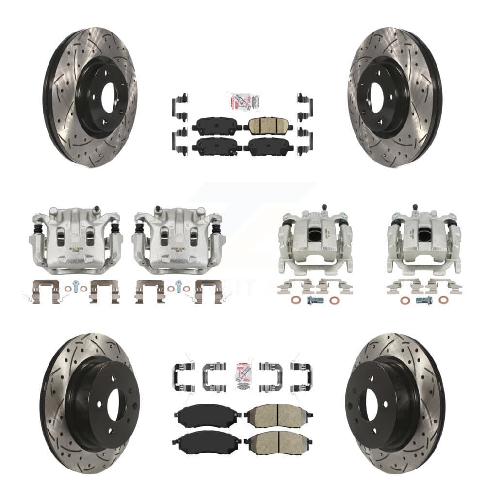 Transit Auto - KCD-100906N - Front and Rear Disc Brake Kits image 1