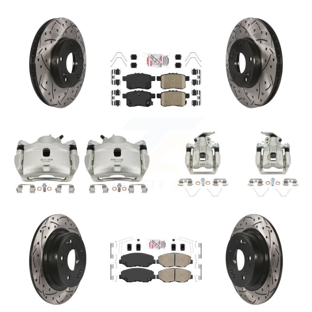 Transit Auto - KCD-100931N - Front and Rear Disc Brake Kits image 1