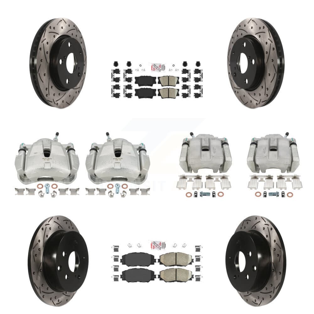 Transit Auto - KCD-100952N - Front and Rear Disc Brake Kits image 1