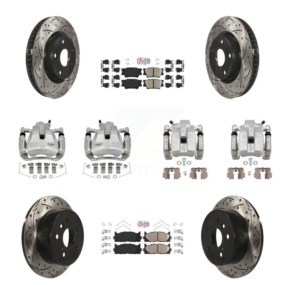 Transit Auto - KCD-100997N - Front and Rear Disc Brake Kits image 1