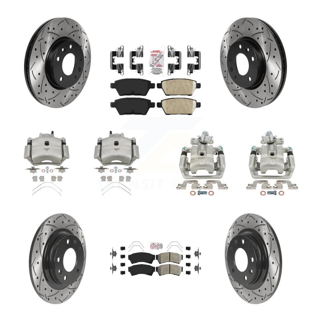 Transit Auto - KCD-101027N - Front and Rear Disc Brake Kits image 1