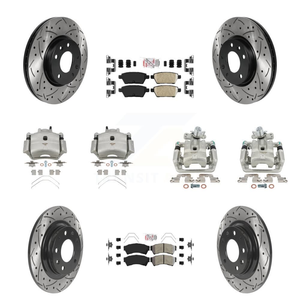 Transit Auto - KCD-101028N - Front and Rear Disc Brake Kits image 1