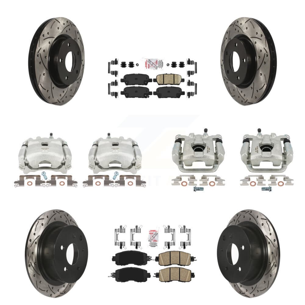 Transit Auto - KCD-101056N - Front and Rear Disc Brake Kits image 1