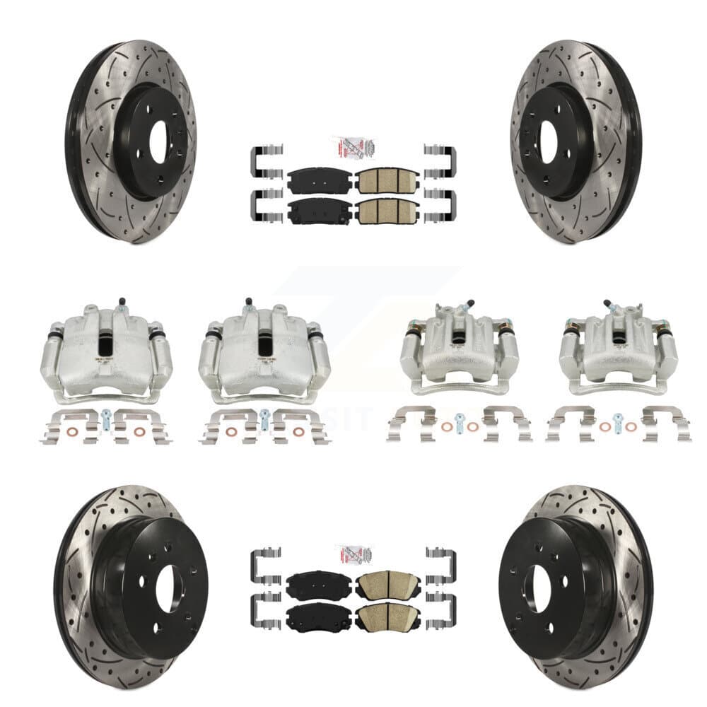 Transit Auto - KCD-101058N - Front and Rear Disc Brake Kits image 1