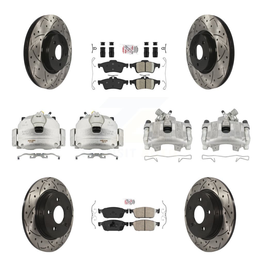 Transit Auto - KCD-101061N - Front and Rear Disc Brake Kits image 1