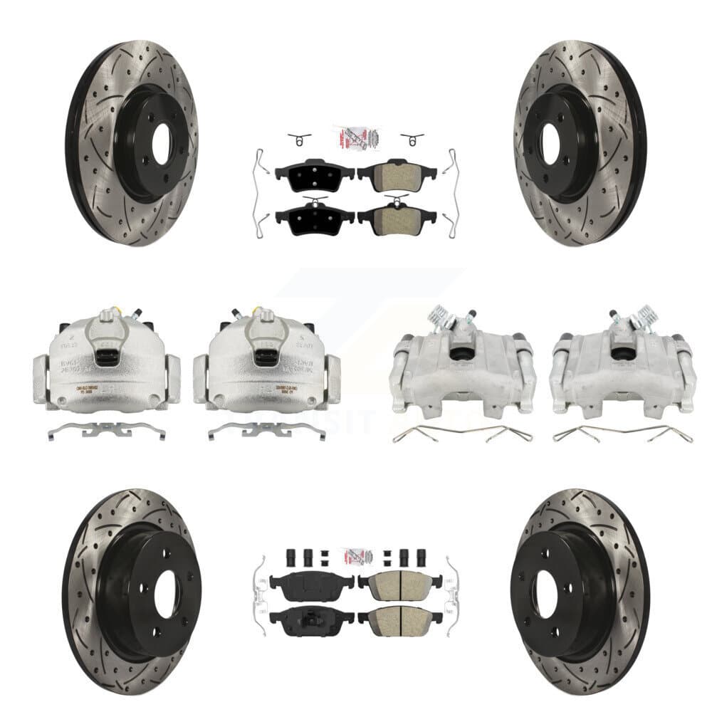 Transit Auto - KCD-101079N - Front and Rear Disc Brake Kits image 1