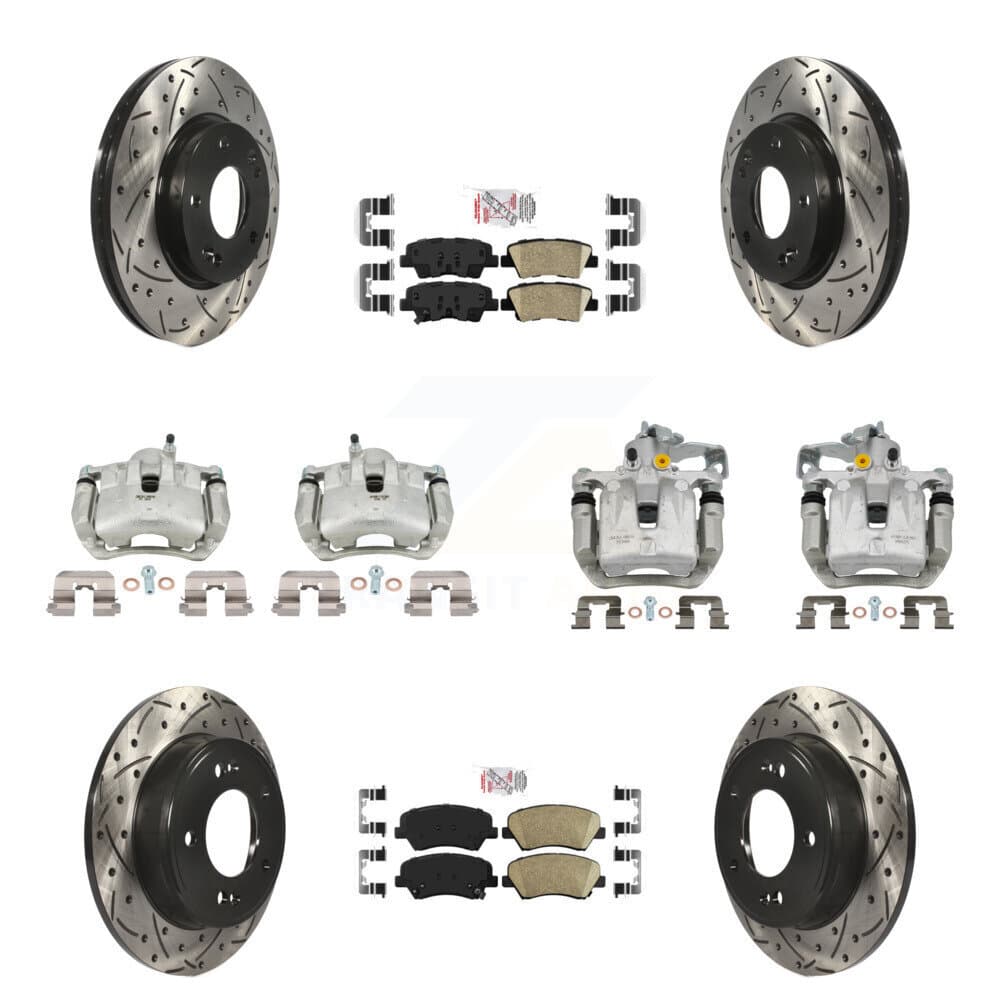 Transit Auto - KCD-101100N - Front and Rear Disc Brake Kits image 1