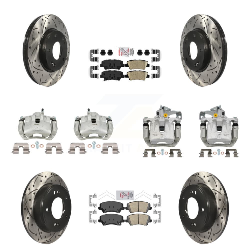 Transit Auto - KCD-101109N - Front and Rear Disc Brake Kits image 1