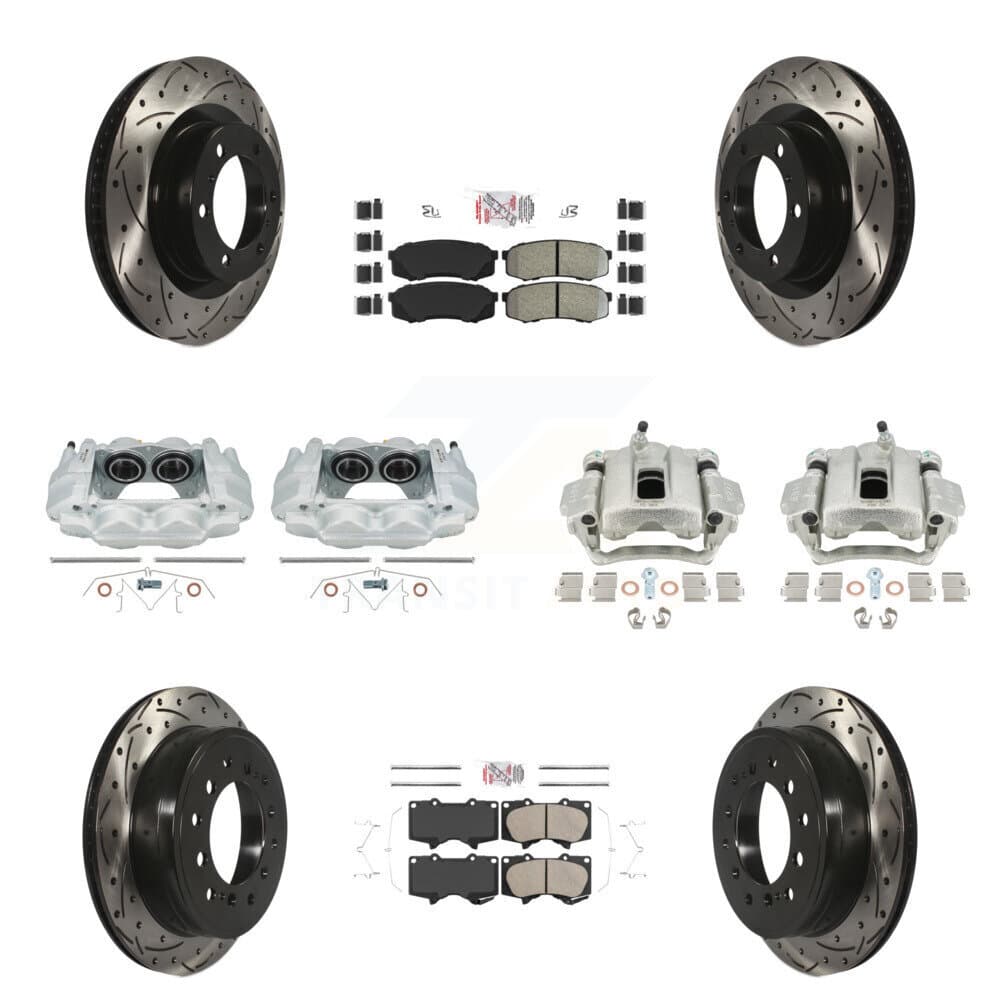 Transit Auto - KCD-101119N - Front and Rear Disc Brake Kits image 1