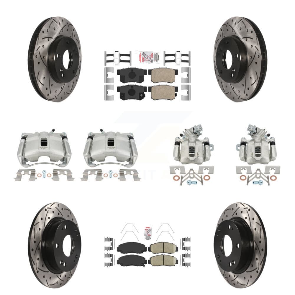 Transit Auto - KCD-101133N - Front and Rear Disc Brake Kits image 1