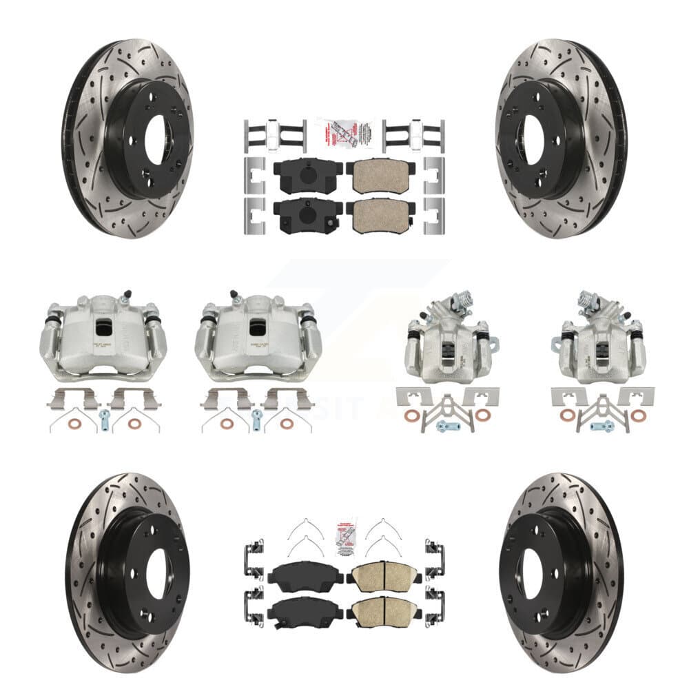 Transit Auto - KCD-101137N - Front and Rear Disc Brake Kits image 1