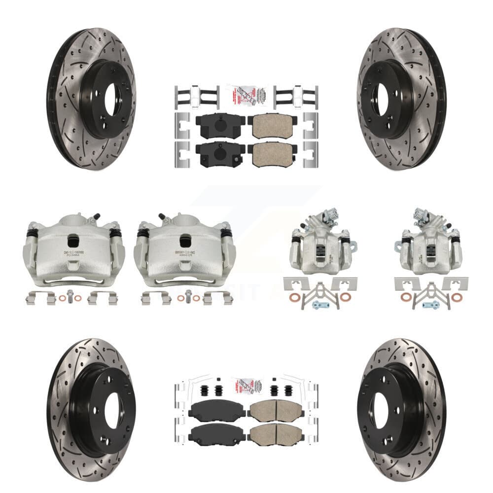 Transit Auto - KCD-101145N - Front and Rear Disc Brake Kits image 1