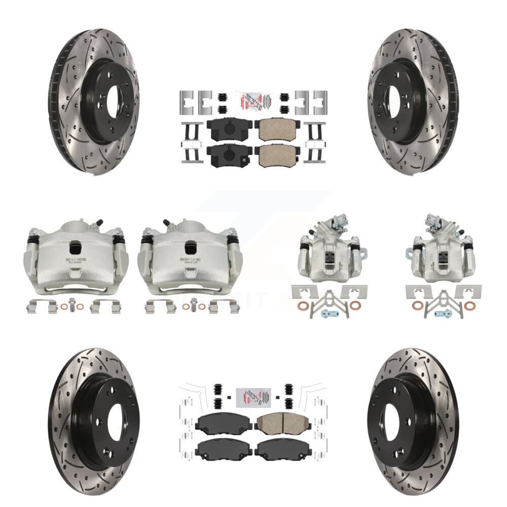 Transit Auto - KCD-101148N - Front and Rear Disc Brake Kits image 1