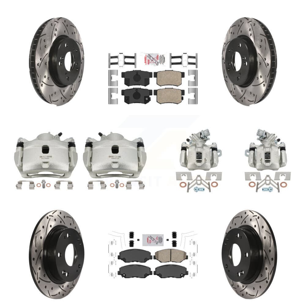 Transit Auto - KCD-101149N - Front and Rear Disc Brake Kits image 1