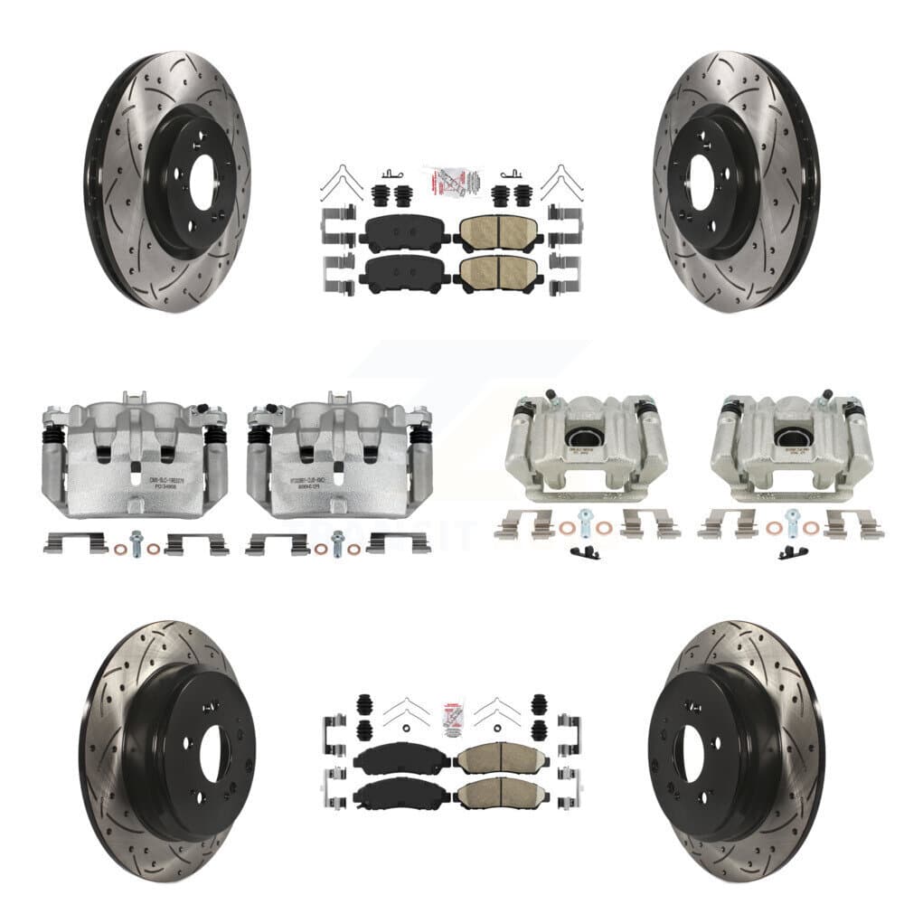Transit Auto - KCD-101159N - Front and Rear Disc Brake Kits image 1