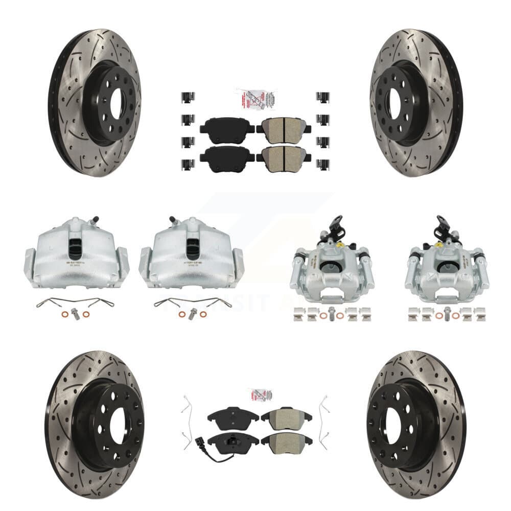 Transit Auto - KCD-101163N - Front and Rear Disc Brake Kits image 1