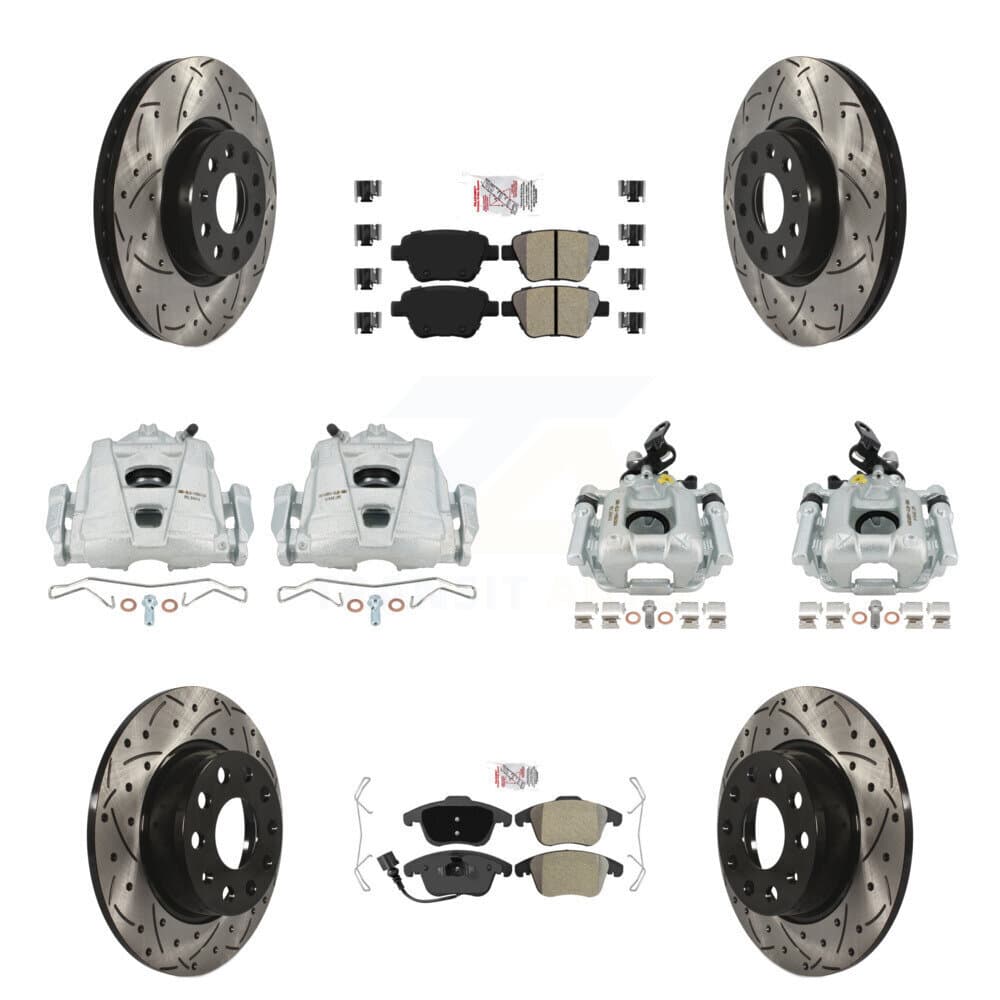 Transit Auto - KCD-101171N - Front and Rear Disc Brake Kits image 1