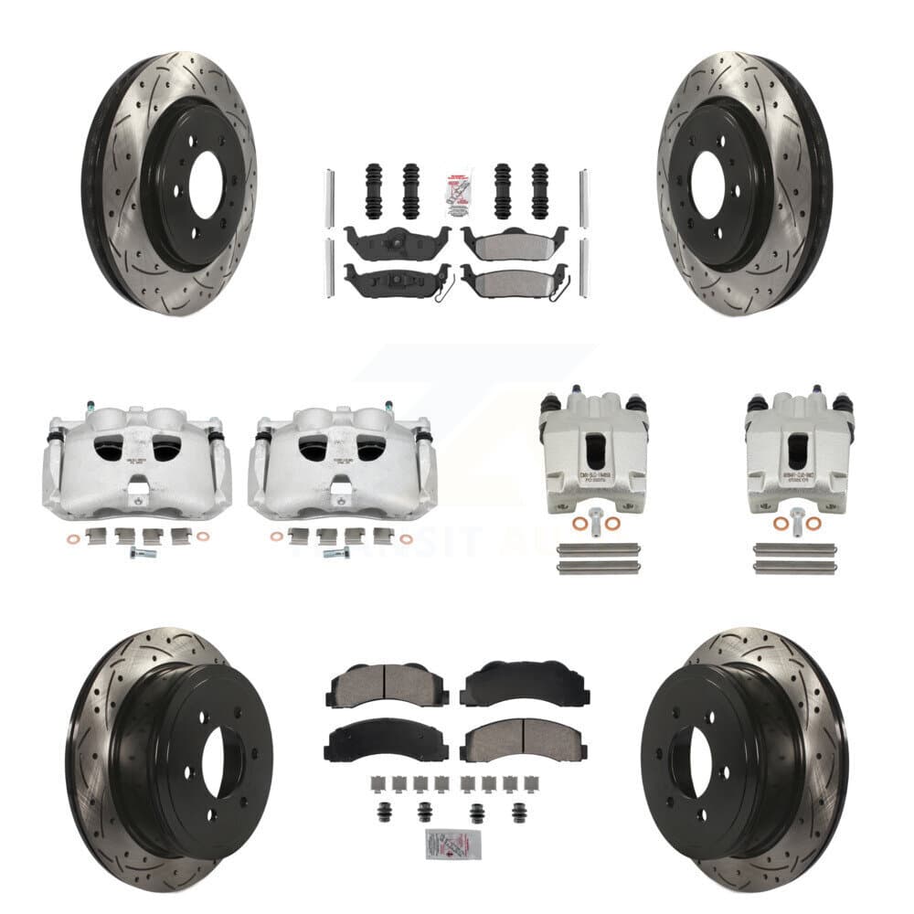 Transit Auto - KCD-101183N - Front and Rear Disc Brake Kits image 1