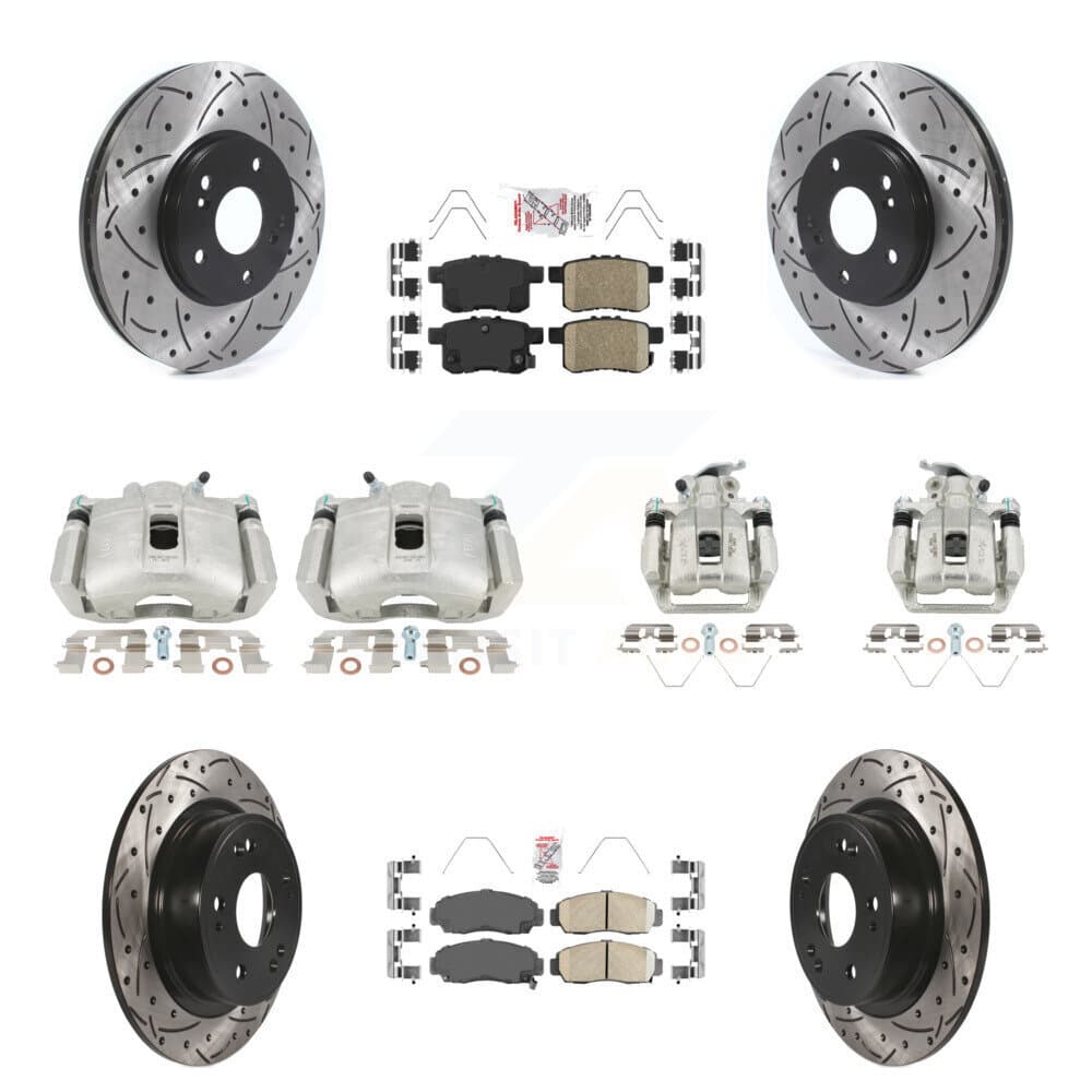 Transit Auto - KCD-101231N - Front and Rear Disc Brake Kits image 1