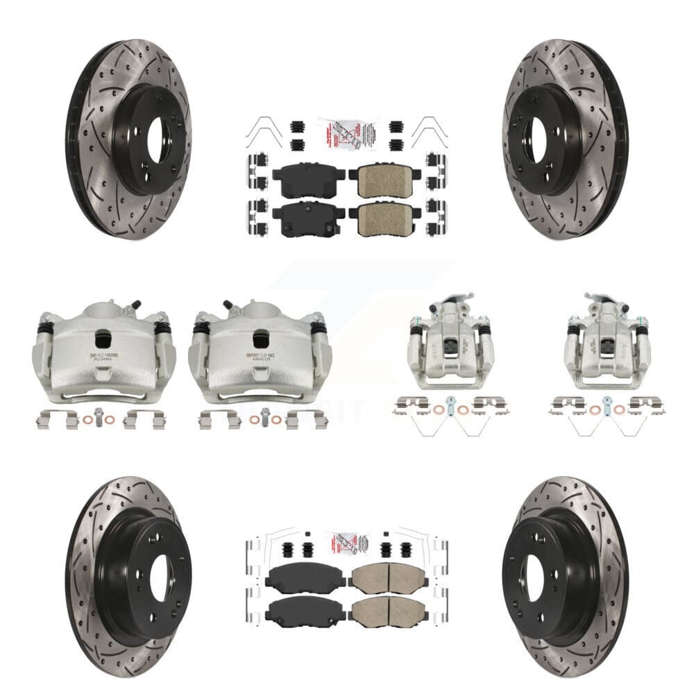 Transit Auto - KCD-101236N - Front and Rear Disc Brake Kits image 1