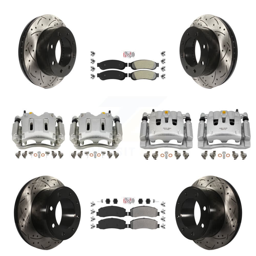 Transit Auto - KCD-101245N - Front and Rear Disc Brake Kits image 1