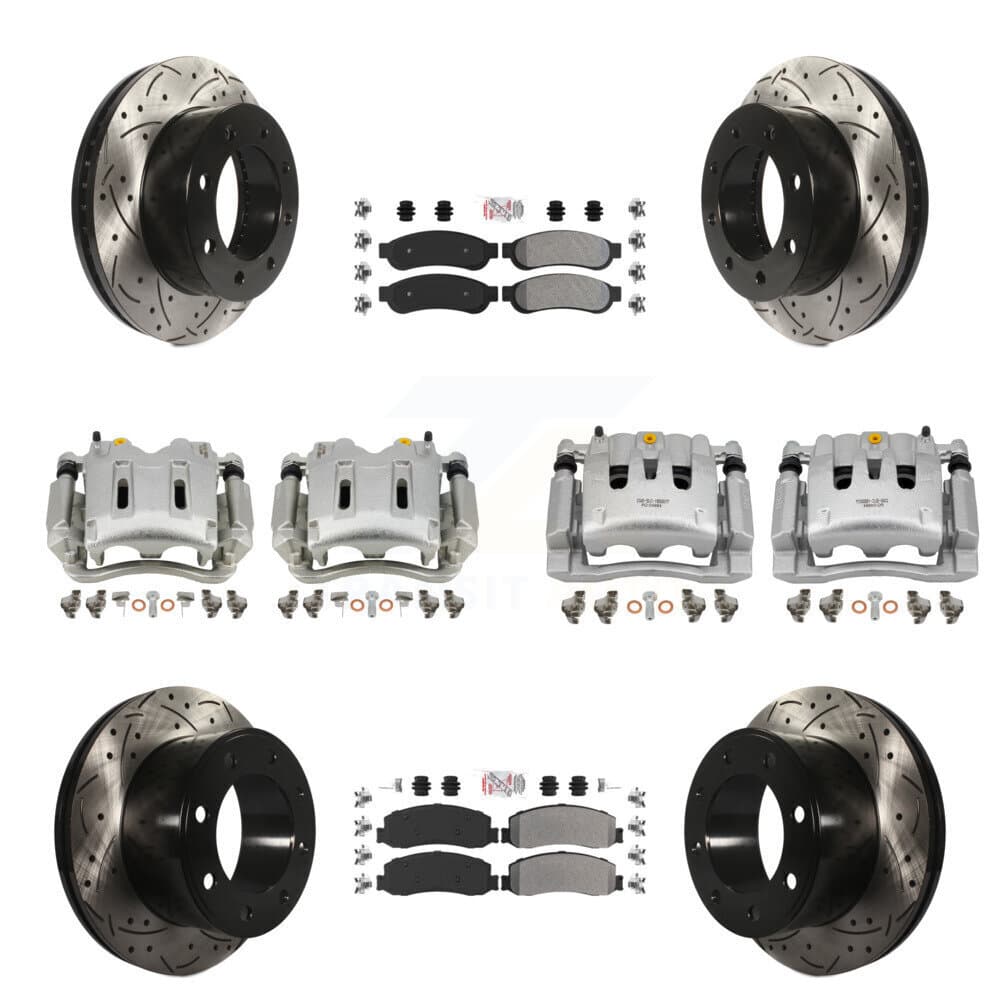 Transit Auto - KCD-101246N - Front and Rear Disc Brake Kits image 1