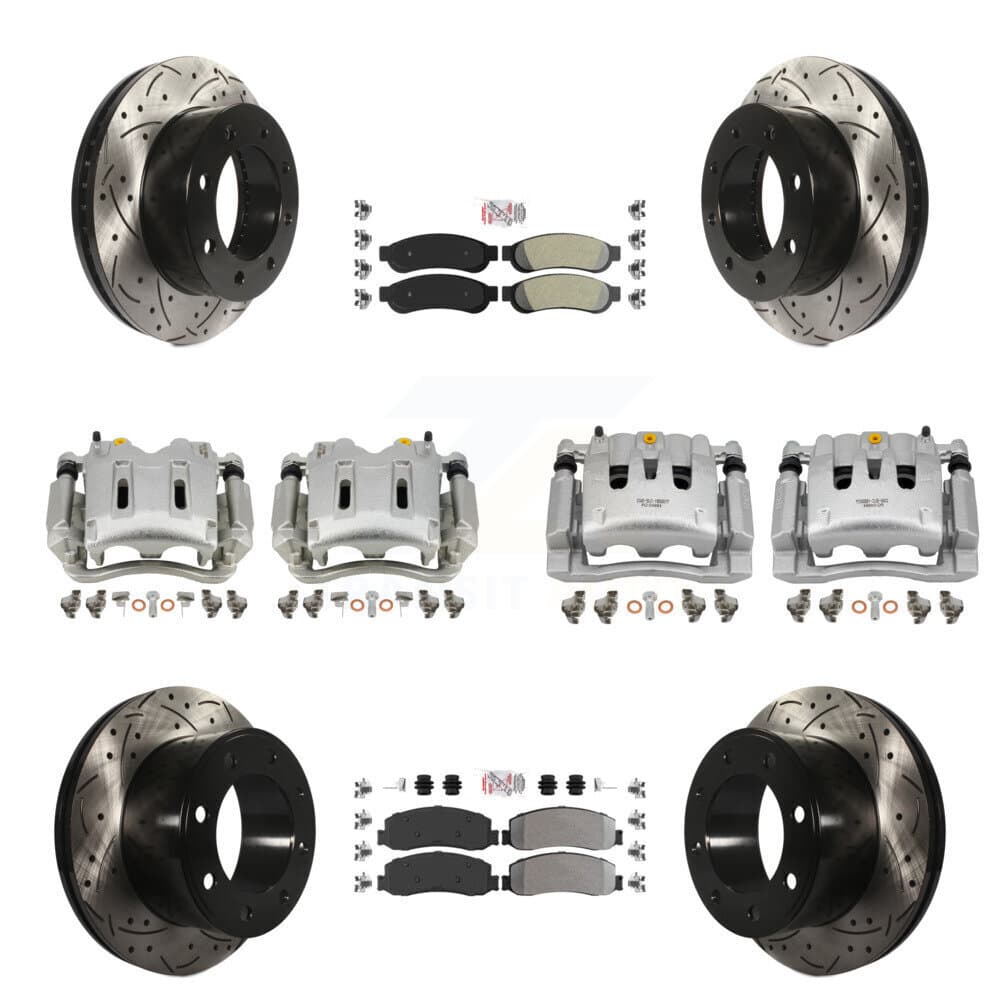 Transit Auto - KCD-101247N - Front and Rear Disc Brake Kits image 1