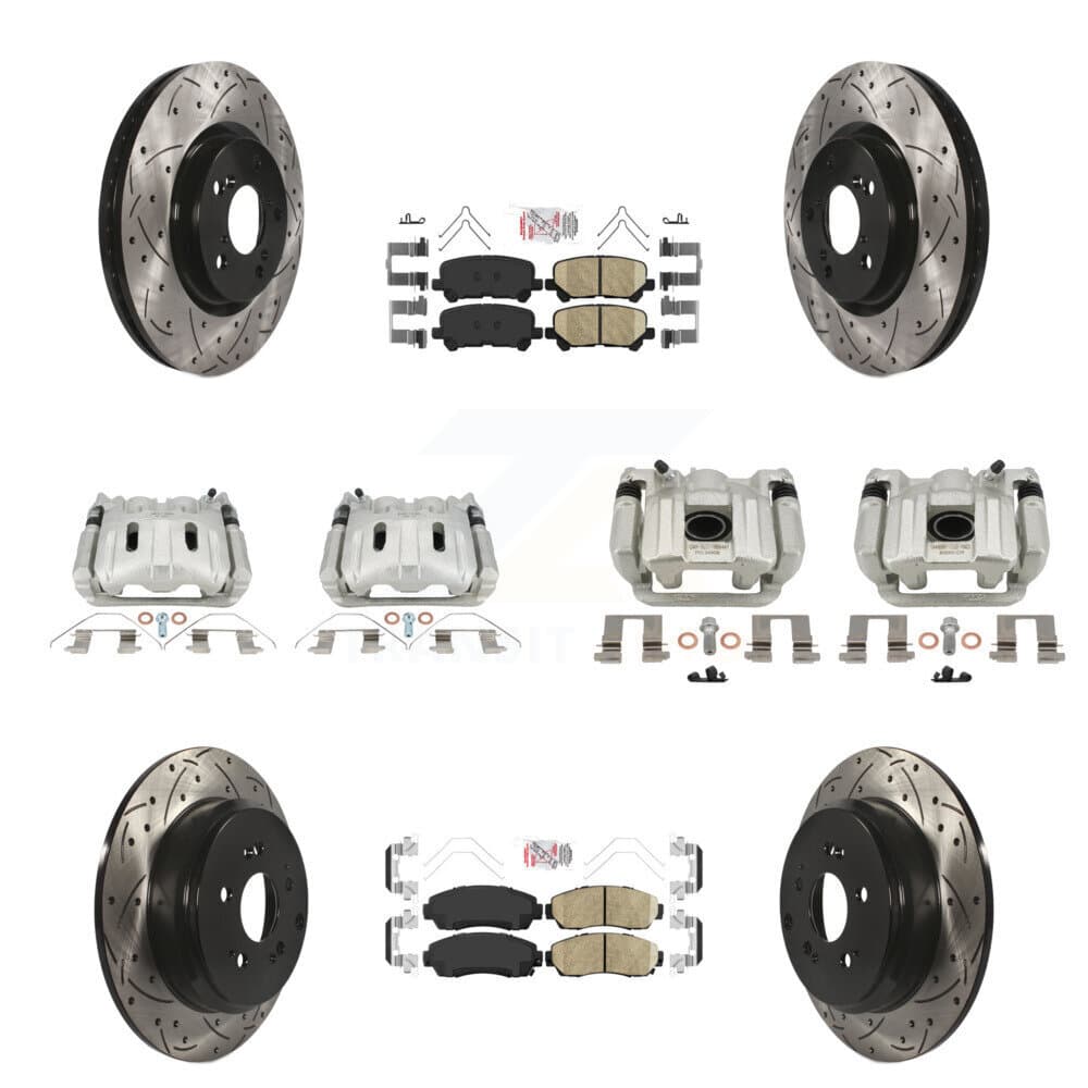 Transit Auto - KCD-101716N - Front and Rear Disc Brake Kits image 1