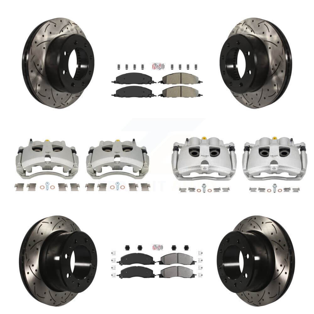 Transit Auto - KCD-101723N - Front and Rear Disc Brake Kits image 1