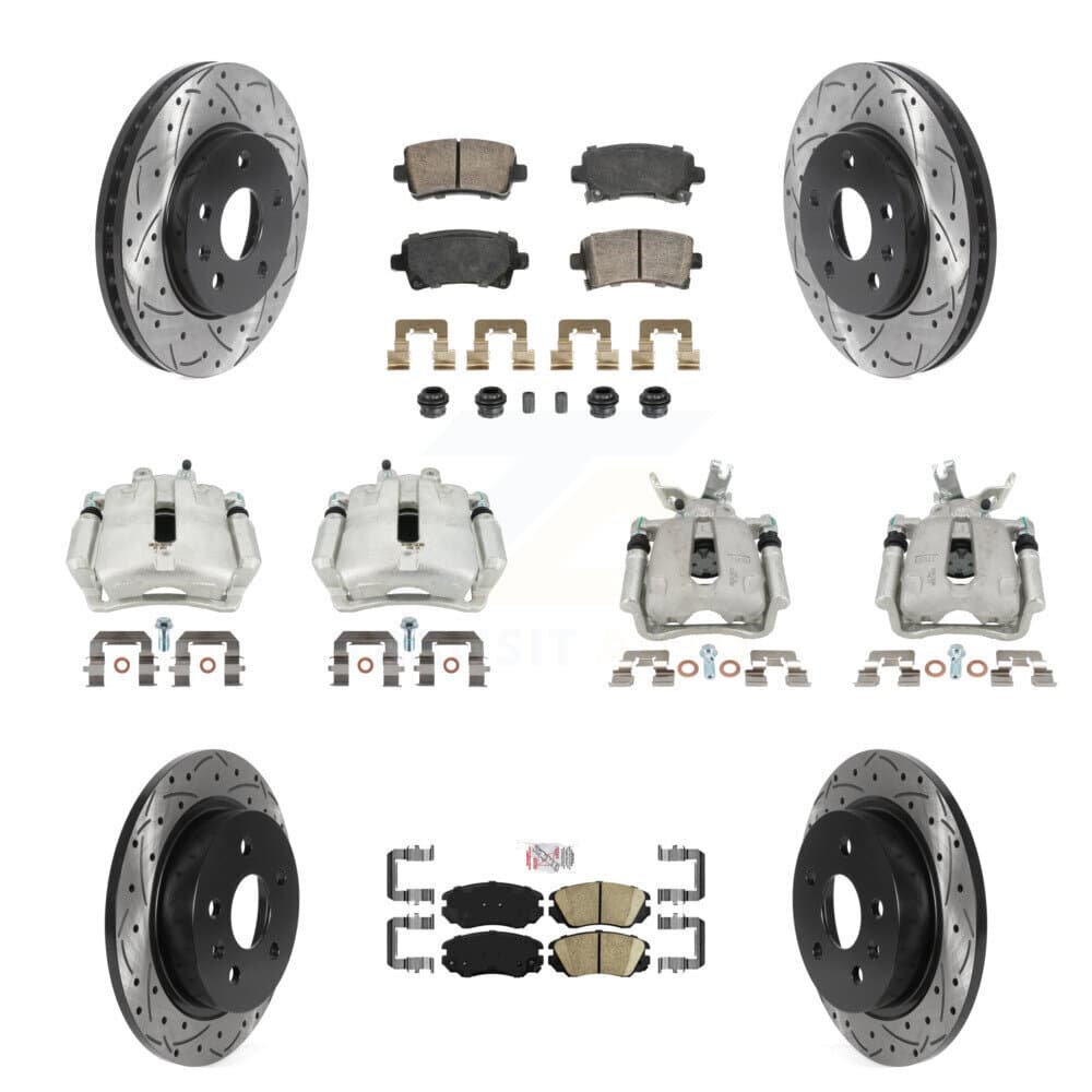 Transit Auto - KCD-101753N - Front and Rear Disc Brake Kits image 1