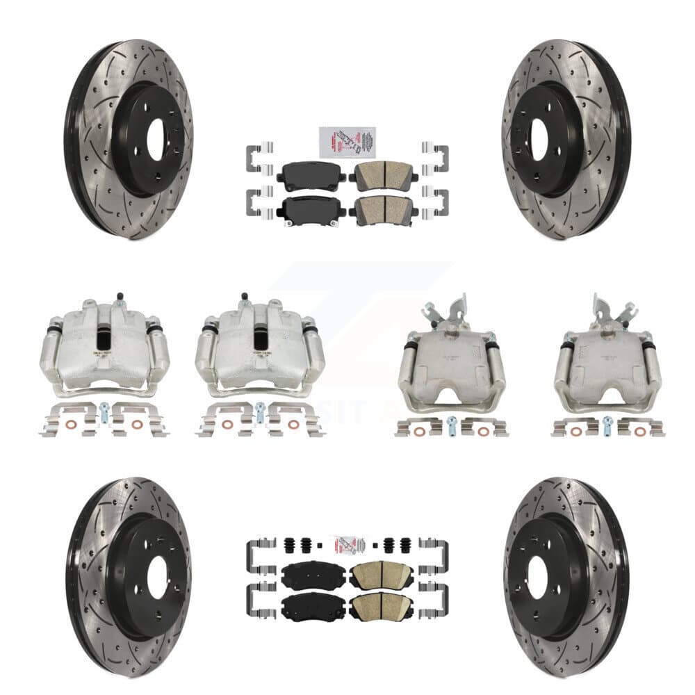 Transit Auto - KCD-101756N - Front and Rear Disc Brake Kits image 1