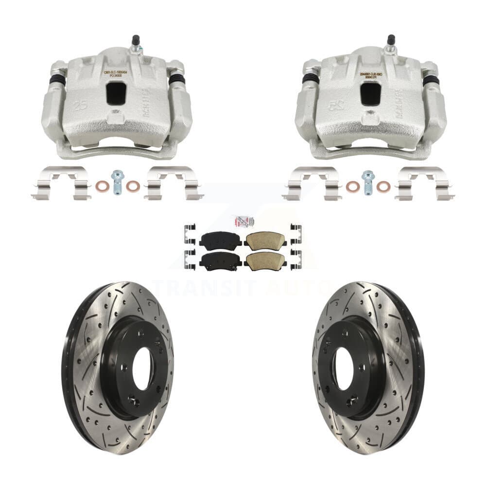 Transit Auto - KCD-101810N - Front Disc Brake Kits image 1
