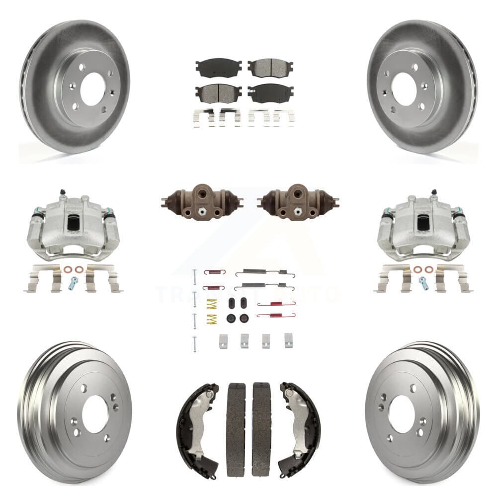 Transit Auto - KCG-100333S - Front and Rear Disc Brake Kits image 1