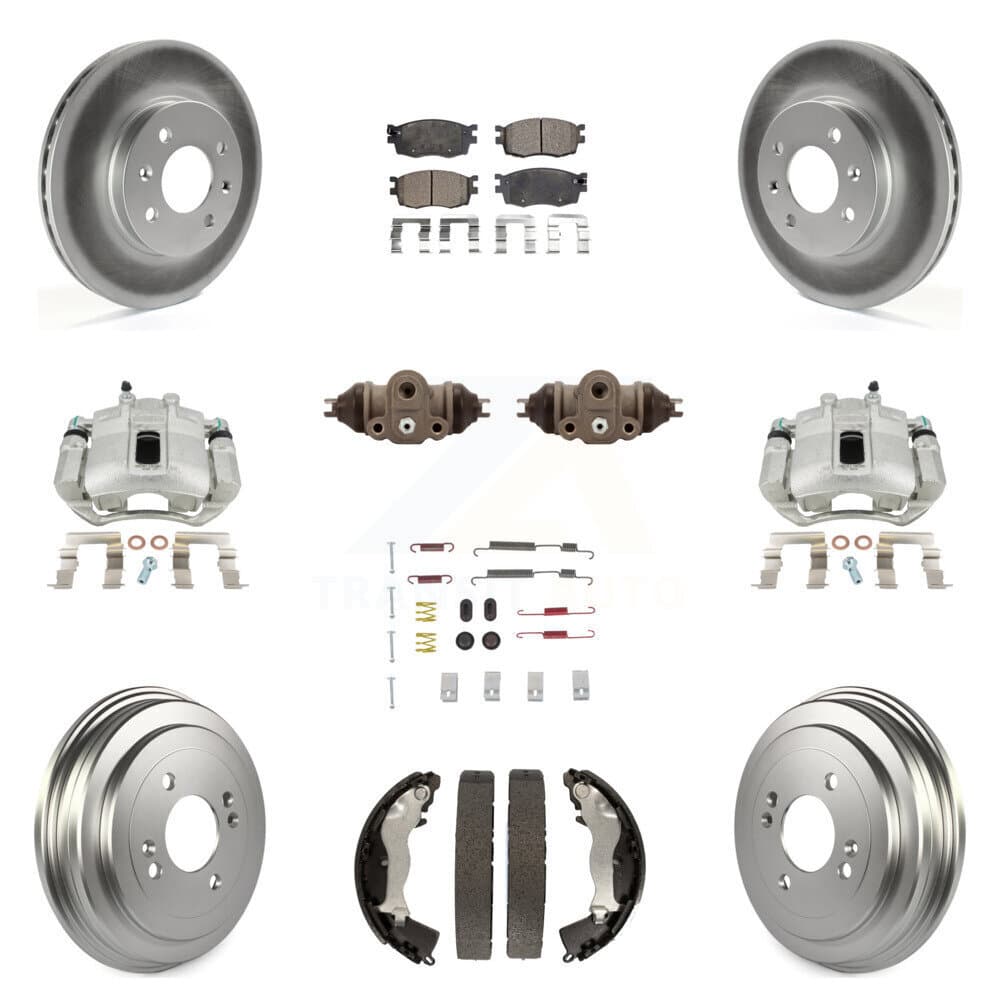 Transit Auto - KCG-100344T - Front and Rear Disc Brake Kits image 1