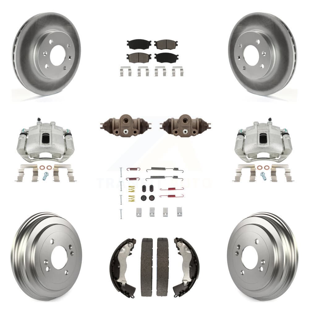 Transit Auto - KCG-100360C - Front and Rear Disc Brake Kits image 1